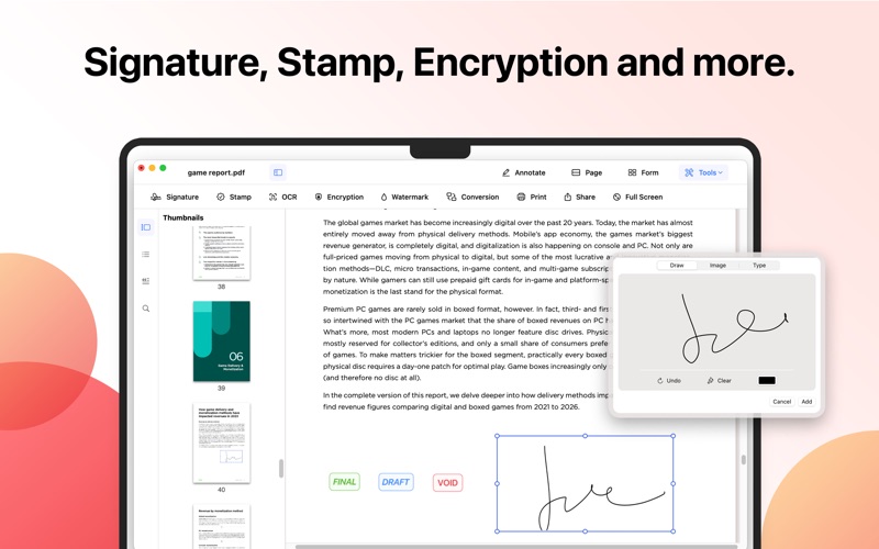 PDF Editor: Scan & Reader screenshot