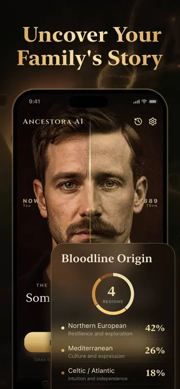 Ancestora AI: Portrait & Roots screenshot 2 of 5