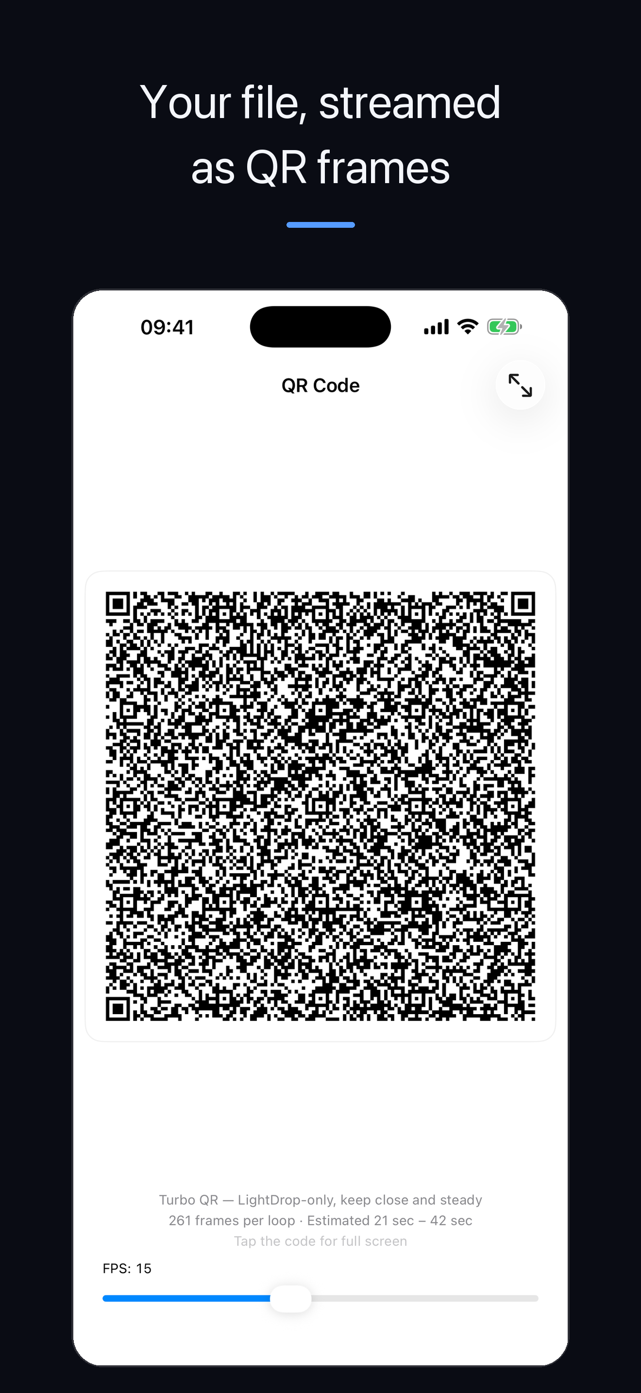 LightDrop - QR Transfer screenshot 2