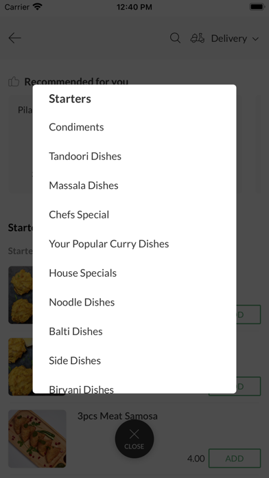 Curry Cottage Havant Screenshot