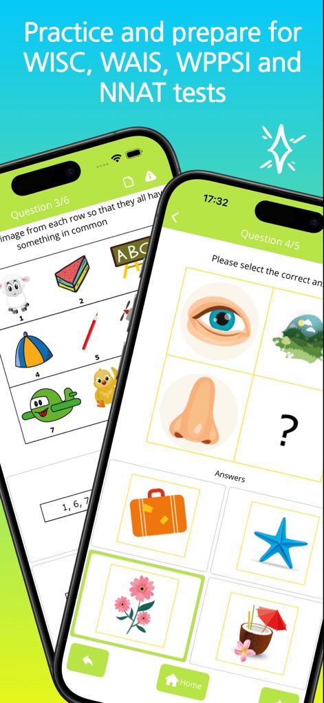 IQ Test Prep (WPPSI,WISC,WAIS) - Education App | MWM