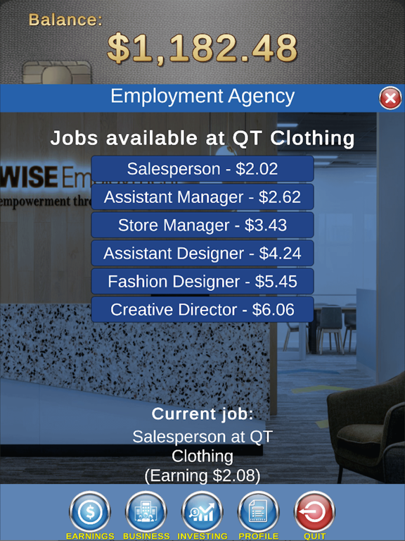 Screenshot #5 pour Business Tycoon: Stonks