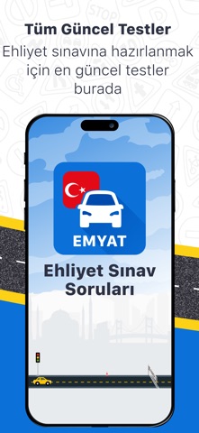 Emyat: Ehliyet Sınav Soruları iPhone screenshot