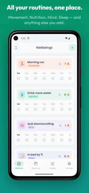 Clarity: Habit, Mood & Detox screenshot 1