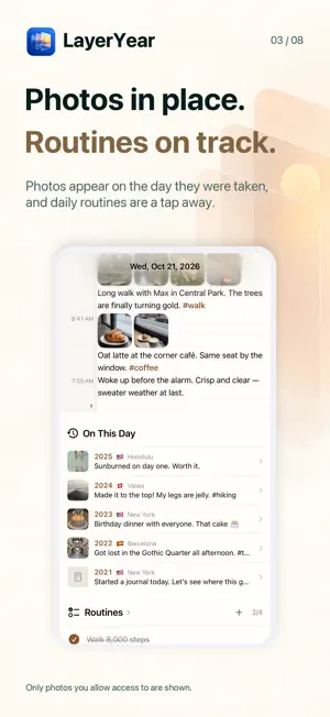 LayerYear - Photo Journal screenshot 3