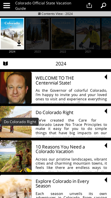 Colorado Guide Screenshot