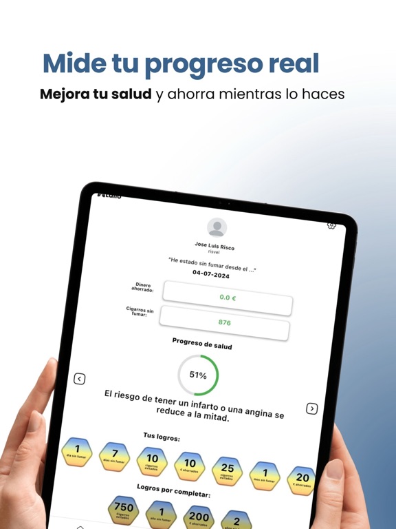 Lailo – Quit Smoking Easily iPad screenshot 4 - Health & Fitness app