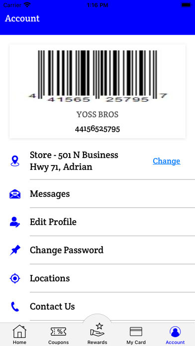 Yoss Bros Grocery Screenshot