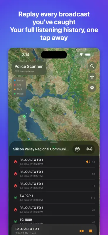 Police Scanner - Live Globe screenshot 5 of 6