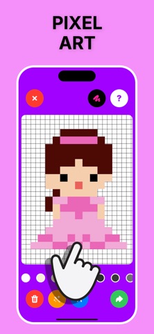 Princess coloring book Candice iPhone screenshot