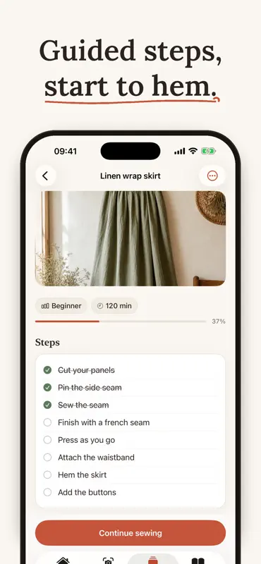Sewly: Sewing Pattern & Repair screenshot 2 of 6