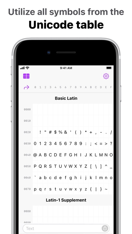 UniChar — Unicode Keyboard screenshot-5