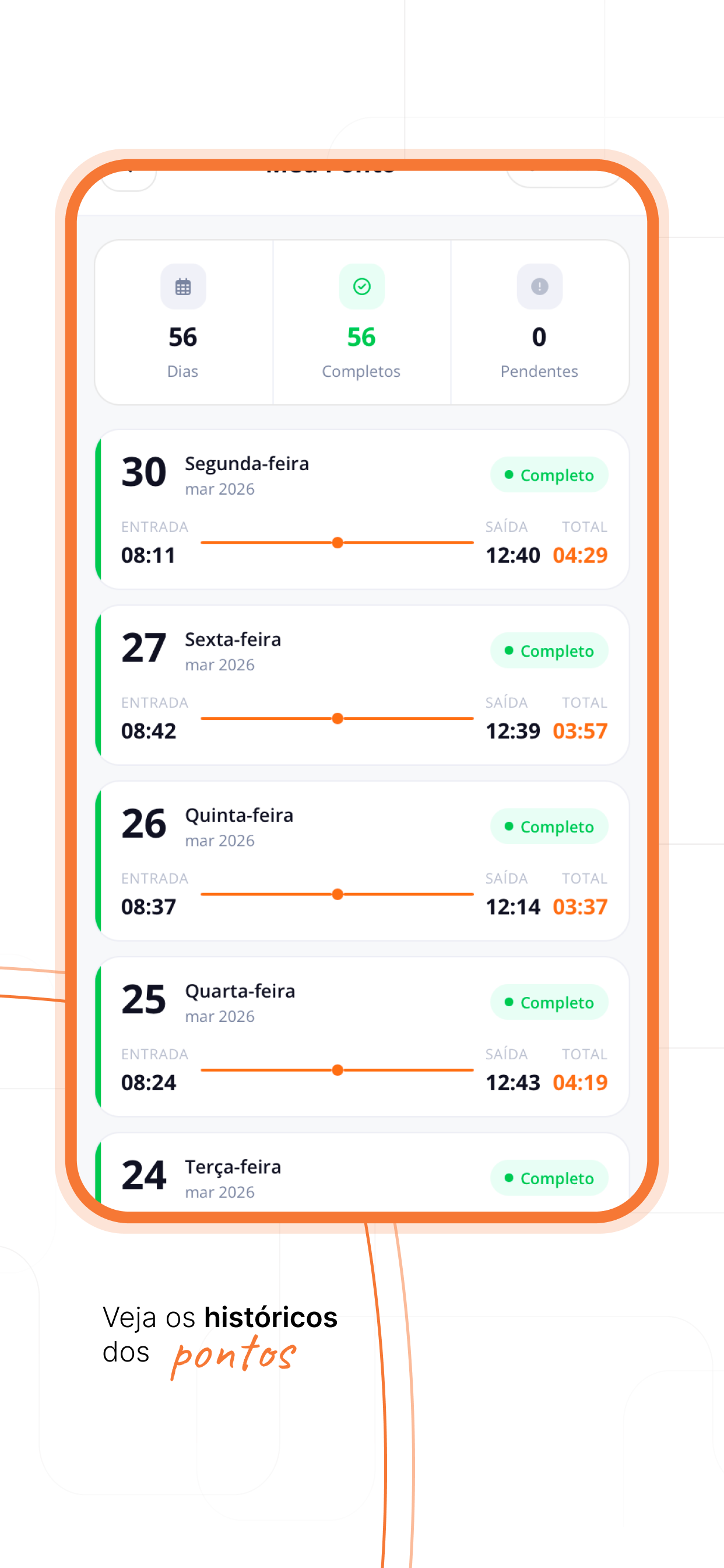 Meu Ponto - Registro screenshot 3