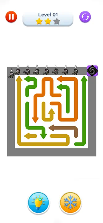 Tap Tap Arrow Defense Escape screenshot 4