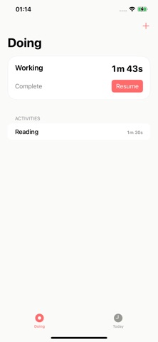 Doing Screenshot 2 of 3