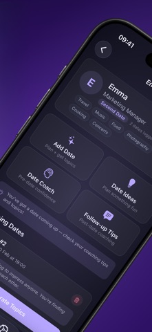 Relora: Date Topics & Coaching screenshot