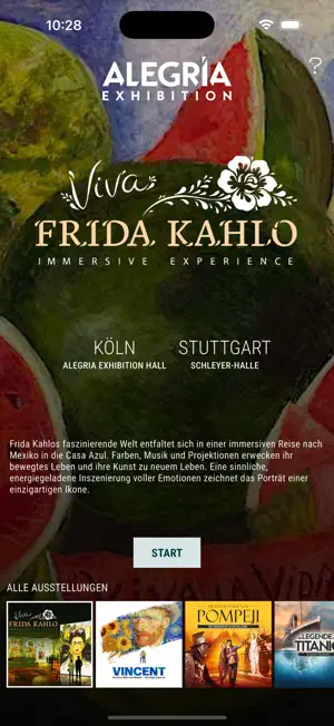 Alegria Exhibition screenshot 1