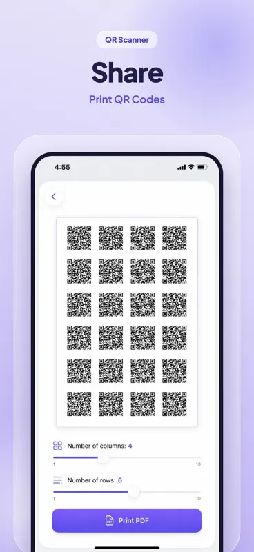 QR Code Pro: scan, generate screenshot 8 of 10