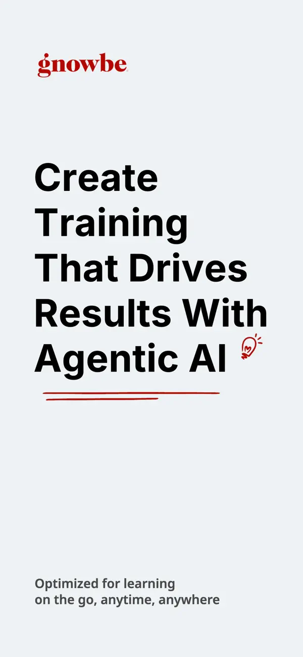 Screenshot #1 pour Gnowbe - training, onboarding