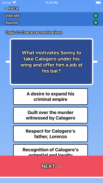 Screenshot #2 pour A Bronx Tale Trivia