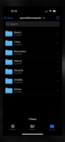 Sync with Computer screenshot