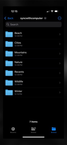 Sync with Computer Screenshot 6 of 7