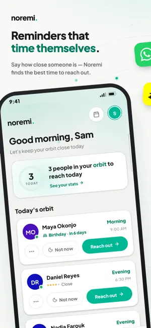 Noremi - Stay in Touch screenshot 1