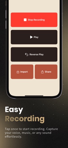 Reverso - Play Reverse Audio screenshot