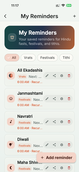 Nitya Panchang Screenshot 5 of 5