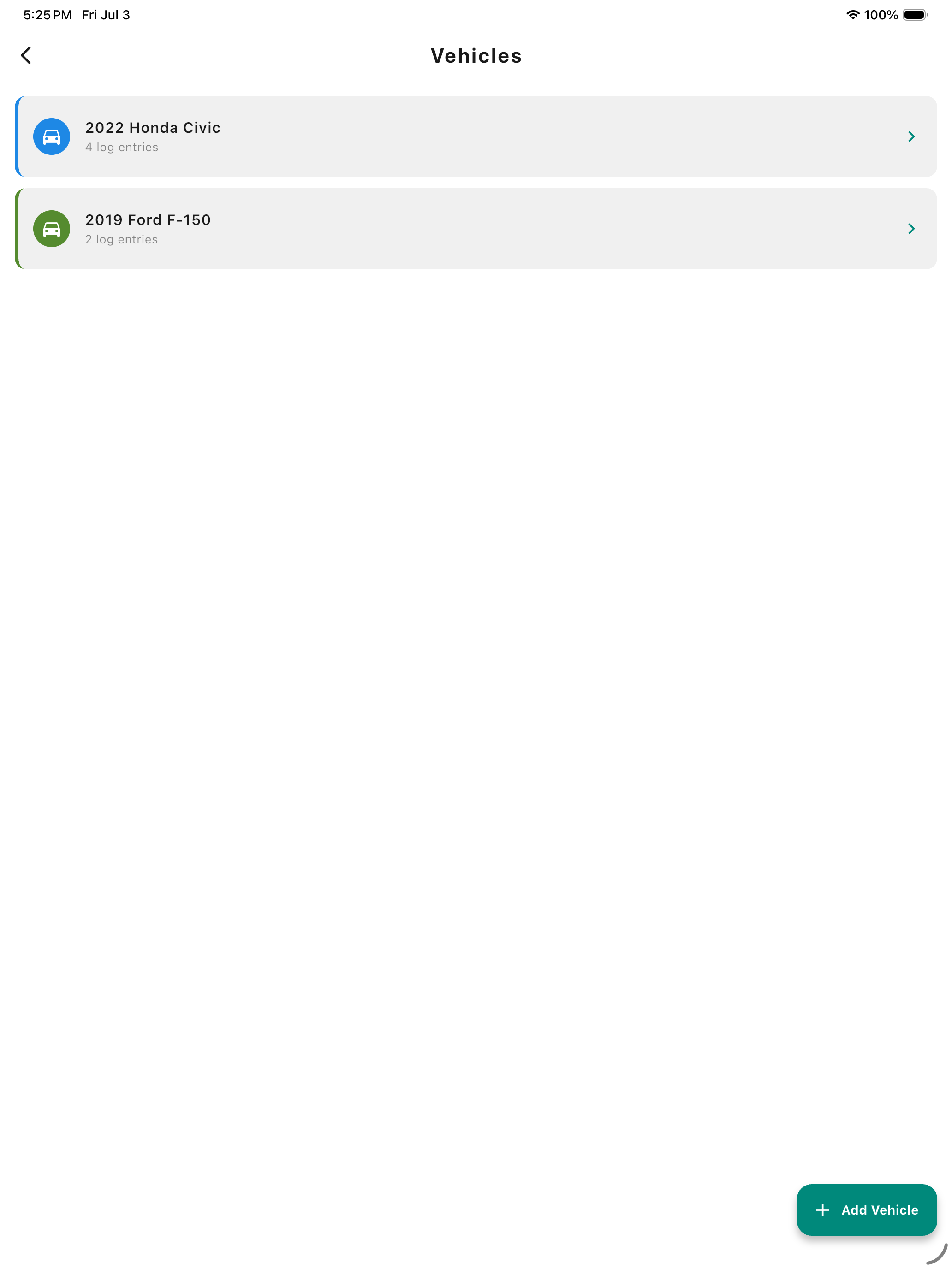 Gas Log screenshot 7
