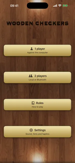 Wooden Checkers screenshot 2