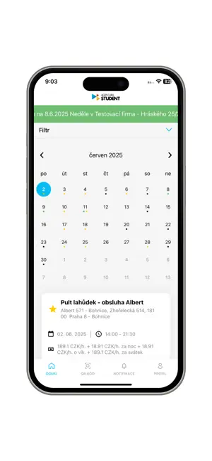 Agentura STUDENT screenshot 1