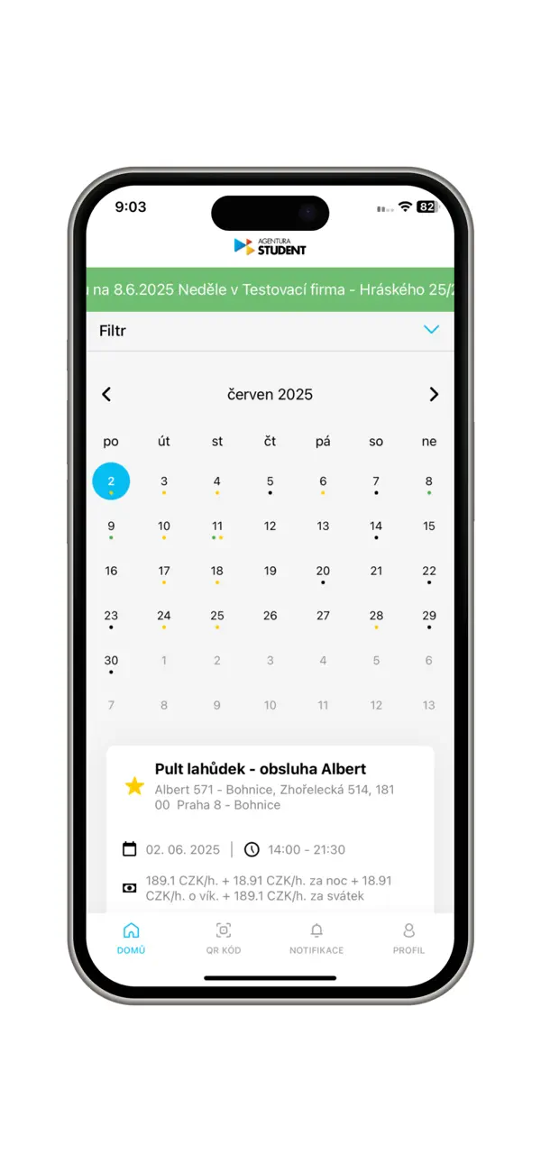 Screenshot #1 pour Agentura STUDENT