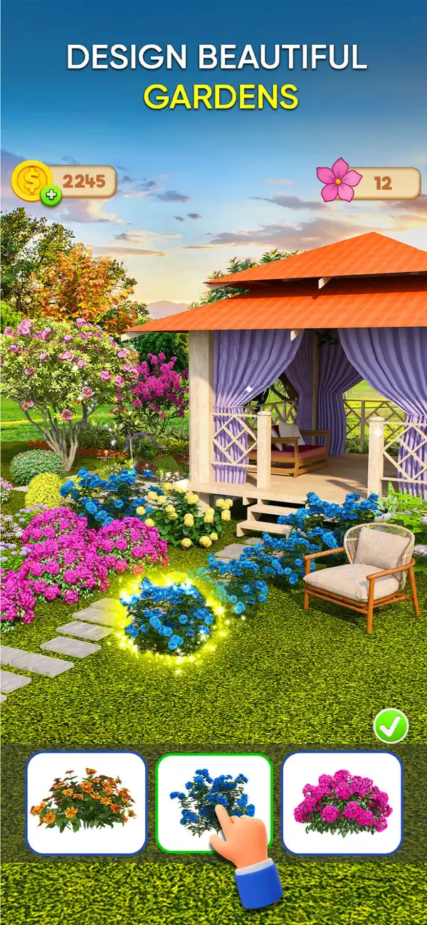 #1. Garden & Home: Design Game (iOS) De: Narcade