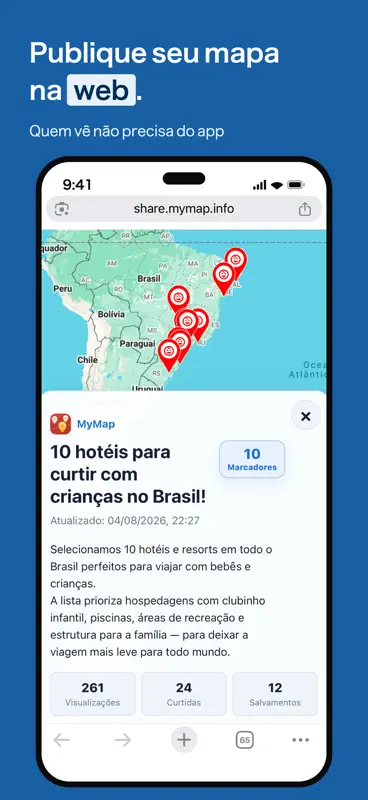 MyMap: Salvar Lugares no Mapa screenshot 9 of 10