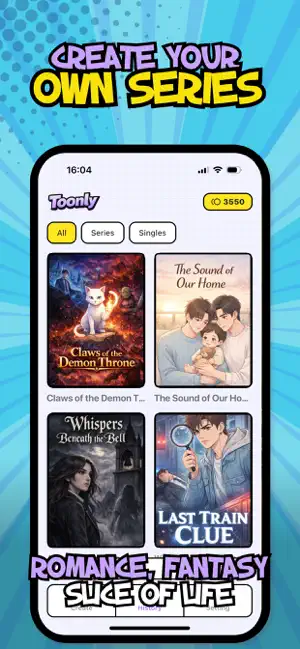 Toonly: AI RPG & Comic Maker screenshot 2