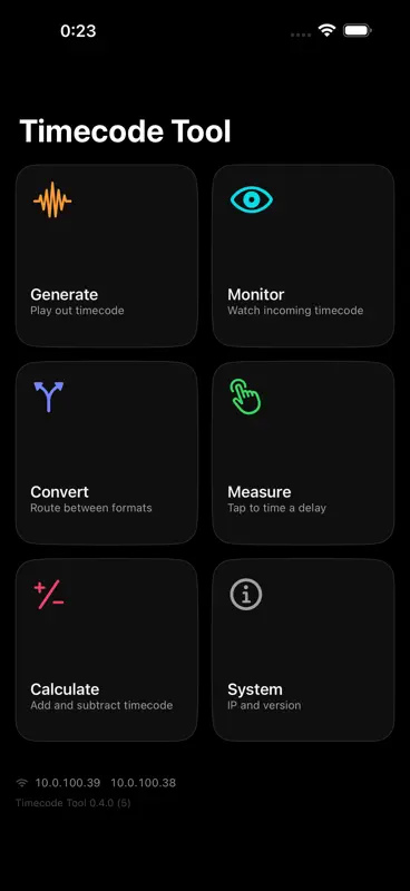 Timecode Tool App screenshot 1 of 7