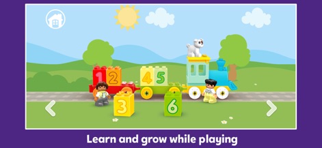 LEGO® DUPLO® World - This tool fosters early learning with numbered LEGO DUPLO blocks and interactive characters, promoting foundational counting skills through engaging train play.