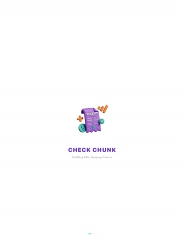 Check Chunk iPad screenshot