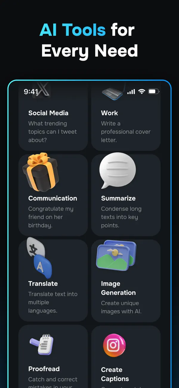 Screenshot #1 pour ChatPro - AI Chatbot Assistant