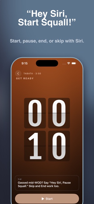 Squall – WOD & HIIT Timer Screenshot 8 of 10