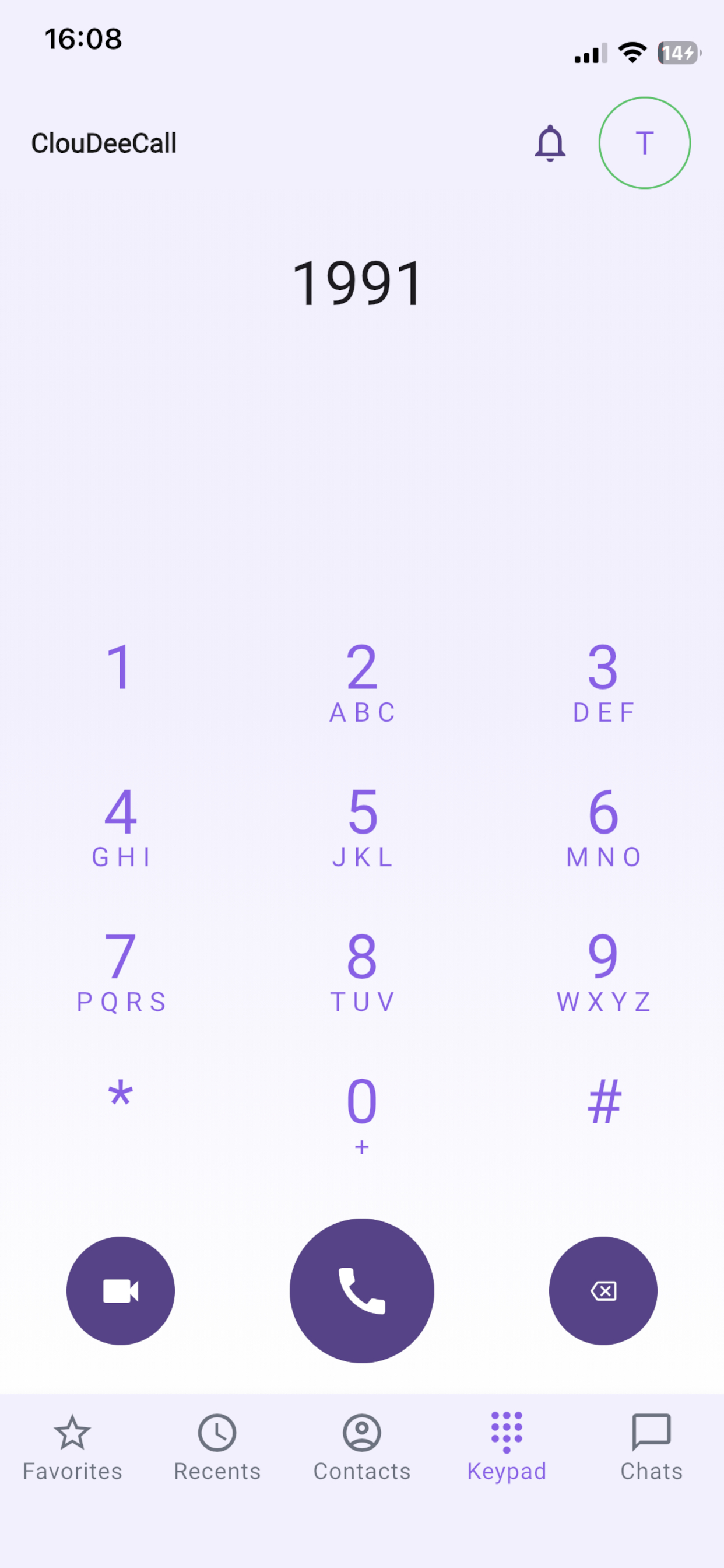 ClouDeeCall screenshot 3
