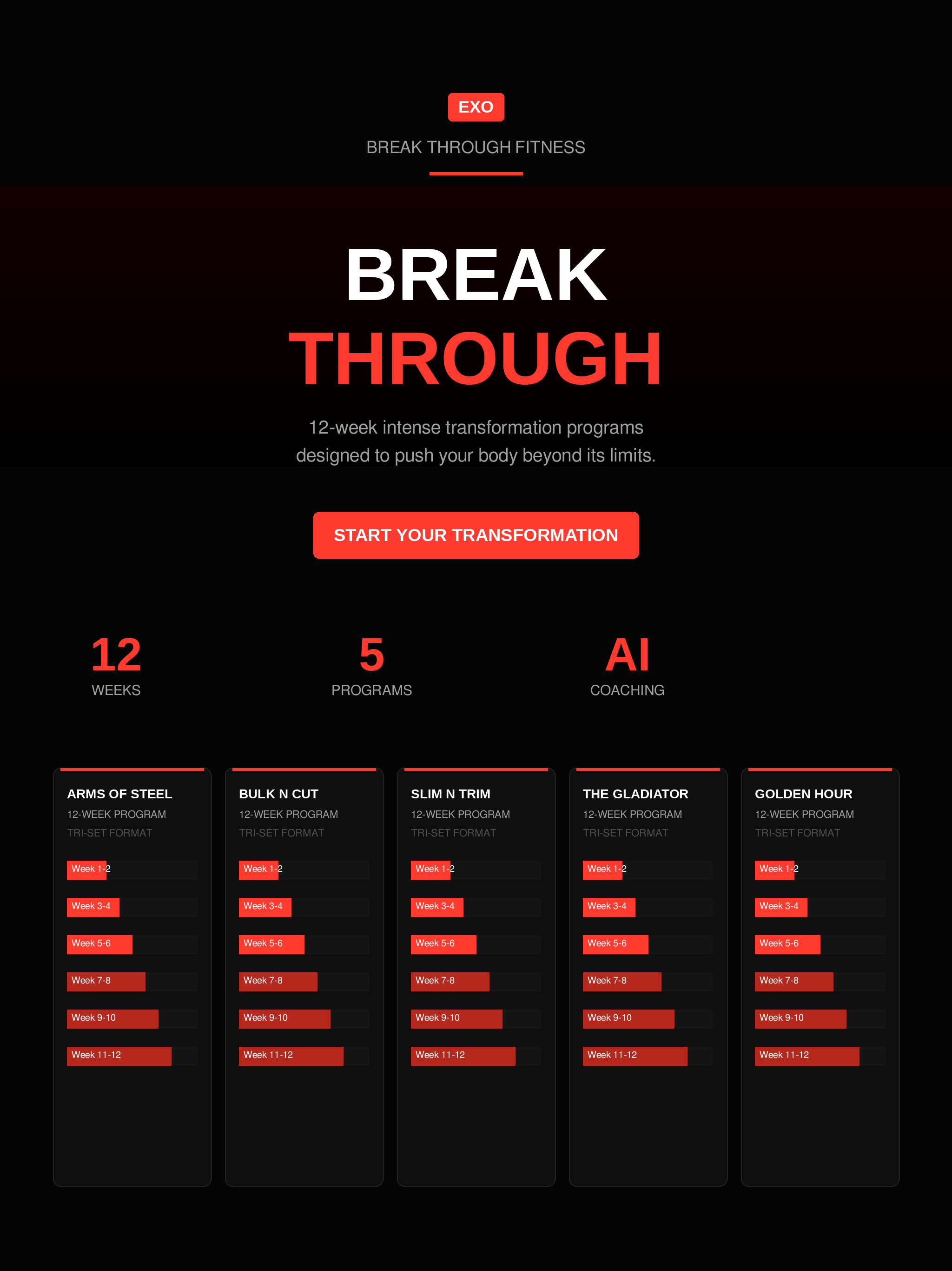 EXO:BREAKTHROUGH FITNESS
