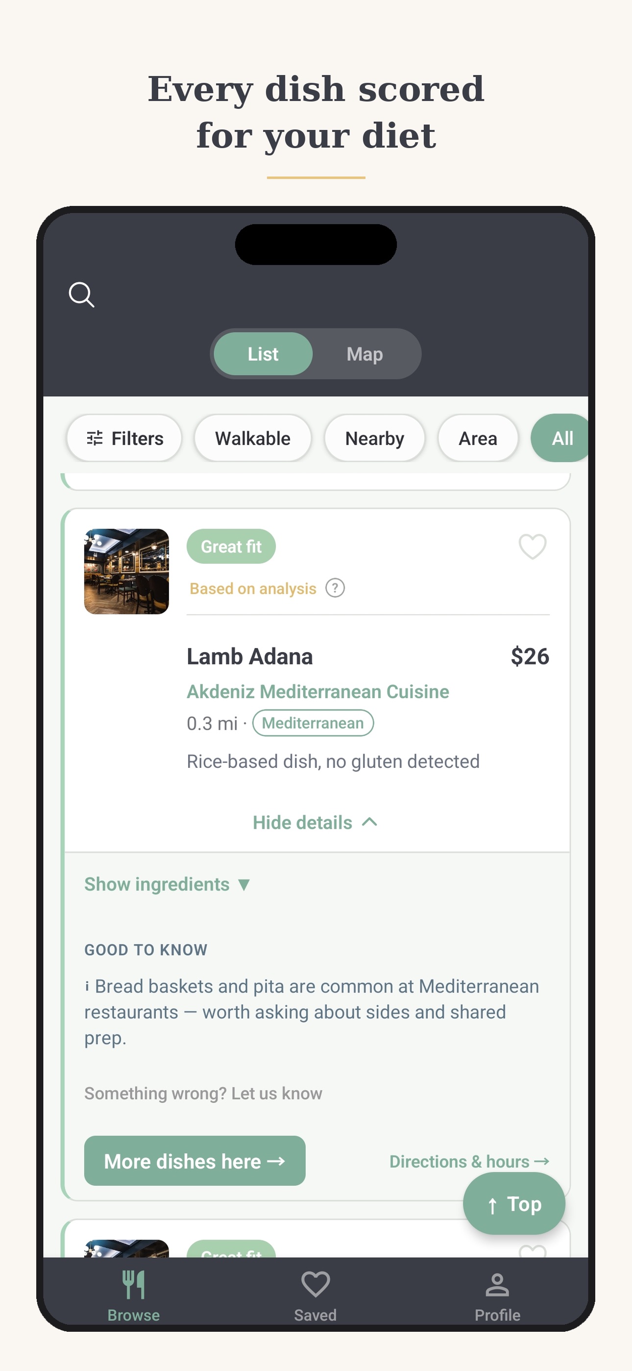 Screenshot 2 of Gluten Free & Keto - EatSavvy