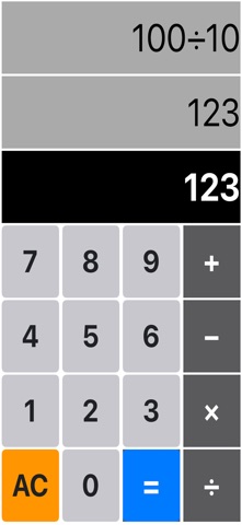 Min calculator Screenshot 1 of 1