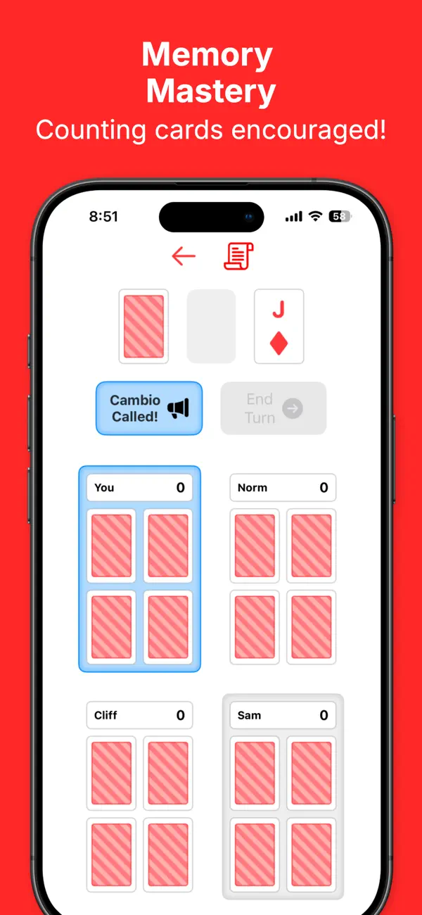 Cambio - Card Game Screenshot 6