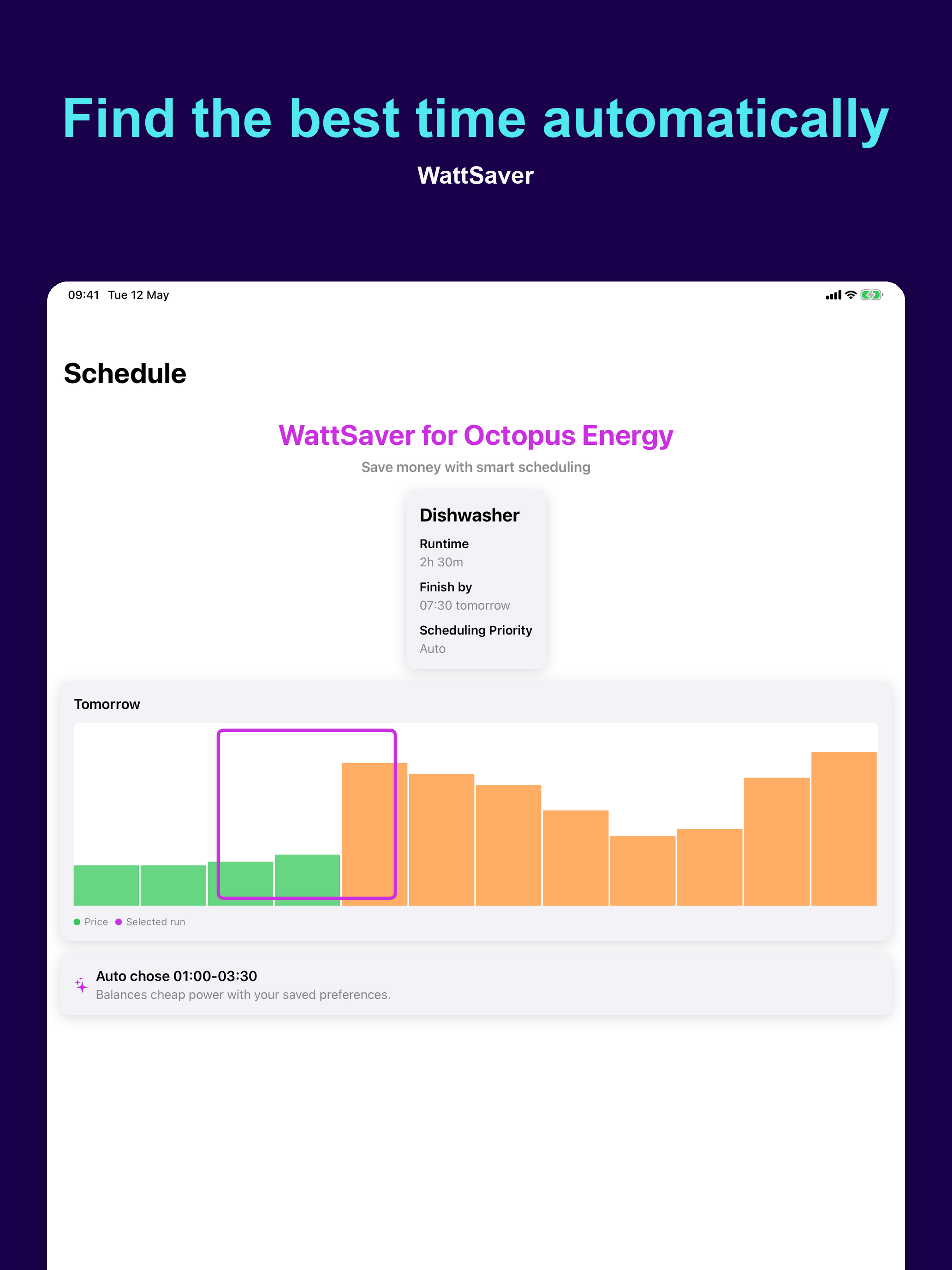 WattSaver for Octopus Energy