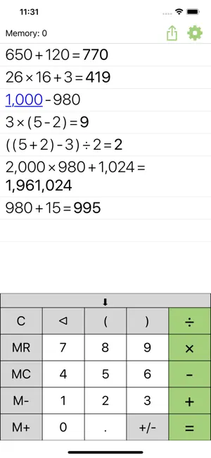 Calculator - CalcPro screenshot 2