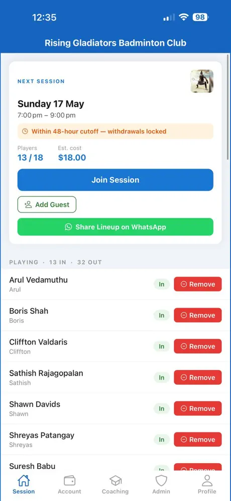 Shuttly screenshot 2