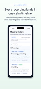 AI Meeting Recorder screenshot